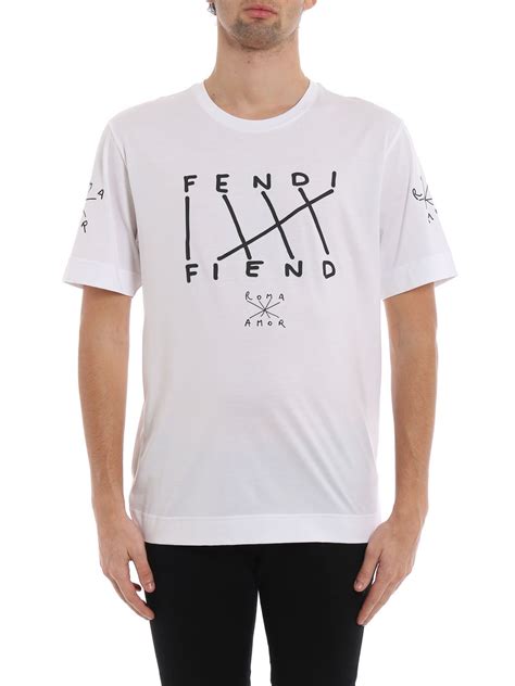 fendi t shirt frauen|fendi fiend t shirt.